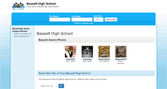 Desktop Screenshot of bassetthighschool.org