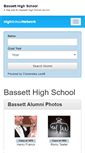 Mobile Screenshot of bassetthighschool.org